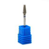 Bit pentru cuticulă, con rotunjit, brâu albastru 852/040