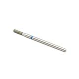 Bit de diamant pentru cuticule, cilindru, brâu albastru 842/021B