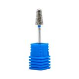 Bit pentru cuticulă, con rotunjit, brâu albastru 852/060