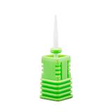 Bit de ceramica pentru cuticulă, con ascuțit, brâu verde, F061510