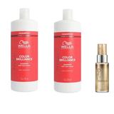 Oferta Black Friday 2025: 2 x Sampon pentru Par Vopsit cu Fir Gros - Wella Professionals Invigo Color Brilliance Coarse, 1000 ml + Ulei Reconstructiv, 30 ml
