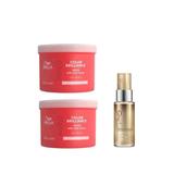 Oferta Black Friday 2025: 2 x Masca pentru Par Vopsit cu Fir Subtire/ Normal - Wella Professionals Invigo Color Brilliance Fine/Normal, 500 ml + Ulei Reconstructiv 30 ml