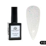Oja semipermanentă Global Fashion, Gel polish Elite Glow 15 ml, 113