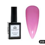 Oja semipermanentă Global Fashion, Gel polish Elite Glow 15 ml, 58