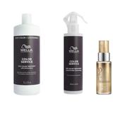 Oferta Black Friday 2025: Wella Professionals Color Service: Tratament dupa Vopsire sau Decolorare 1000 ml, Tratament Inainte de Vopsire 185 ml + Ulei Reconstructiv, 30 ml