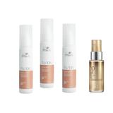 Oferta Black Friday 2025: 3 x Tratament de Reparare pentru Par Deteriorat cu Aminoacizi - Wella Professionals Fusion Amino Refiller, 70 ml + Ulei Reconstructiv 30 ml