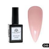 Oja semipermanentă Global Fashion, Gel polish Elite Glow 15 ml, 46