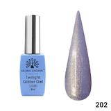 Oja semipermanenta Twilight Glitter 8ml, 202