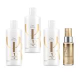 Oferta Black Friday 2025: 3 x Sampon pentru Luminozitate - Wella Professionals Oil Reflections Luminous Reveal Shampoo, 500 ml + Ulei Reconstructiv 30 ml