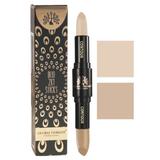 Stick duo 2în1 pentru față, corector + concealer, Global Fashion, GC01