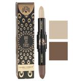 Stick duo 2în1 pentru față, corector + concealer, Global Fashion, GC02