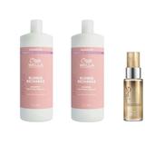 Oferta Black Friday 2025: 2 x Sampon cu Pigment Violet pentru Neutralizarea Tonurilor de Galben - Wella Professionals Invigo Blonde Recharge, 1000 ml + Ulei Reconstructiv, 30 ml