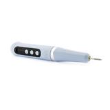 Pilă electrică pentru manichiură, cu baterie JF-102B, 25000 rpm, 2 în 1, cu lampă LED/UV 12W, albastru