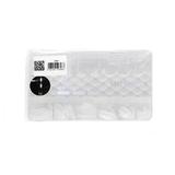 Tipsuri de gel „Diamante 3D”, migdale, 03, 120 buc, 12 dimensiuni
