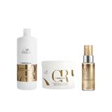 Oferta Black Friday 2025: Wella Professionals Oil Reflections: Sampon 1000 ml + Masca 500 ml + Ulei Reconstructiv 30 ml
