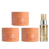 Oferta Black Friday 2025: 3 x Masca Intens Nutritiva pentru Par Uscat si Deteriorat - Wella Professionals Invigo Nutri-Enrich, 150 ml + Ulei Reconstructiv 30 ml