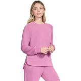 Bluza femei Skechers SKECHLUXE Elevate Crewneck LT152-ROS, L, Roz