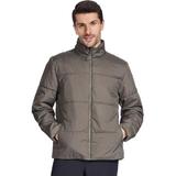 Geaca barbati Skechers GO SHIELD Cozy Fit Traverse Down Jacket JA389-BROL, XL, Gri
