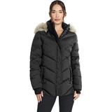 Geaca femei Skechers On-the-GO Cozy Fit Journey Parka JA375-BLK, XL, Negru