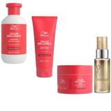 Oferta Black Friday 2025: Wella Professionals Invigo Color Brilliance Coarse: Sampon 300 ml, Balsam 200 ml, Masca 150 ml + Ulei Reconstructiv 30 ml