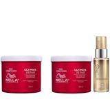 Oferta Black Friday 2025: 2 x Balsam de Reparare cu AHA & Omega 9 Pentru Par Deteriorat Pasul 2 - Wella Professionals Ultimate Repair Deep Conditioner, 500 ml + Ulei Reconstructiv, 30 ml