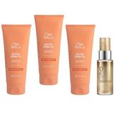 Oferta Black Friday 2025: 3 x Balsam Intens Nutritiv pentru Par Uscat si Deteriorat - Wella Professionals Invigo Nutri-Enrich, 200 ml + Ulei Reconstructiv, 30 ml
