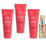Oferta Black Friday 2025: 3 x Balsam pentru Par Vopsit cu Fir Gros - Wella Professionals Invigo Color Brilliance Coarse, 200 ml + Ulei Reconstructiv, 30 ml