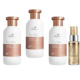 Oferta Black Friday 2025: 3 x Sampon de Reparare pentru Par Deteriorat - Wella Professionals Fusion, 250 ml + Ulei Reconstructiv, 30 ml