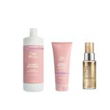Oferta Black Friday 2025: Wella Professionals Invigo Blonde Recharge: Sampon 1000 ml + Balsam 200 ml + Ulei Reconstructiv 30 ml