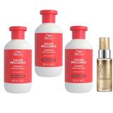Oferta Black Friday 2025: 3 x Sampon pentru Par Vopsit cu Fir Gros - Wella Professionals Invigo Color Brilliance Coarse, 300 ml + Ulei Reconstructiv, 30 ml