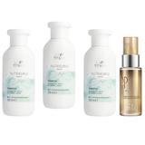 Oferta Black Friday 2025: 3 x Sampon pentru Par Ondulat - Wella Professionals Nutricurls Waves Shampoo, 250 ml + Ulei Reconstructiv, 30 ml