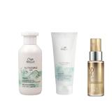 Oferta Black Friday 2025: Wella Professionals Nutricurls: Sampon 250 ml, Balsam 200 ml + Ulei Recxonstructiv 30 ml