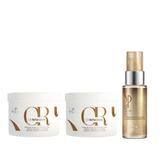 Oferta Black Friday 2025: 2 x Masca pentru Par Neted si Stralucitor - Wella Professionals Oil Reflections, 500 ml + Ulei Reconstructiv 30 ml
