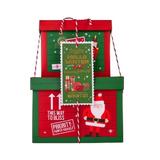 Set Cadou Cosmetice Hello Winter - Accentra, Arome Festive de Crăciun ( Crema maini 30 ml + Bile efervescente 2x30g + Pile 6 buc + Burete 1 buc ) 