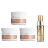 Oferta Black Friday 2025: 3 x Masca de Reparare pentru Par Deteriorat - Wella Professionals Fusion, 500 ml + Ulei Reconstructiv 30 ml