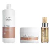 Oferta Black Friday 2025: Wella Professionals Fusion: Sampon 1000 ml, Masca 150 ml + Ulei Reconstructiv 30 ml