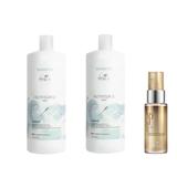 Oferta Black Friday 2025: 2 x Sampon pentru Parul Cret - Wella Professionals Nutricurls Micellar Shampoo for Curls, 1000 ml + Ulei Reconstructiv, 30 ml