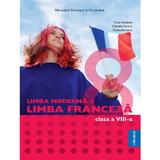 Limba franceza. Limba moderna 2 - Clasa 8 - Manual - Gina Belabed, Claudia Dobre, Diana Ionescu, editura Booklet