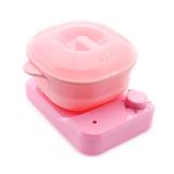 Incalzitor de ceară cu suport, culoare roz - Wax Warmer