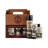 Set cadou barbierit Men's Master Professional cu crema de fata 75 ml, spuma de ras 200 ml, balsam after shave 120 ml