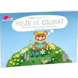 Poezii de colorat. Rime si desene destinate dezvoltarii atentiei, memoriei si creativitatii copiilor - Fetea Diana Geanina, editura Jucarii Vorbarete