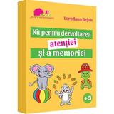 Kit pentru dezvoltarea atentiei si a memoriei - Loredana Bejan, editura Jucarii Vorbarete