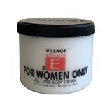 Crema corp pentru femei. Extract de cirese, unt de shea si vitamina E, Village Cosmetics, 500 ml