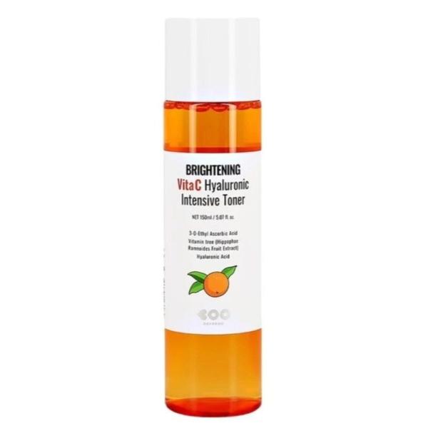 Toner pentru Fata Iluminant cu AHA si Vitamina C - Dearboo Vita C Hyaluronic Brightening Toner, 150 ml