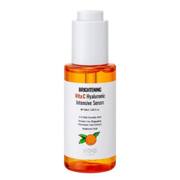 Ser pentru Fata Iluminant cu Vitamina C si Acid Hialuronic - Dearboo Brightening Vita C Hyaluronic Serum, 60 ml