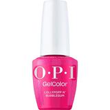 Lac de Unghii Semipermanent Hema-Free - OPI Gel Color, Good Enough To Treat Collection, nuanta Lollypoppin’ Bubblegum, 15 ml