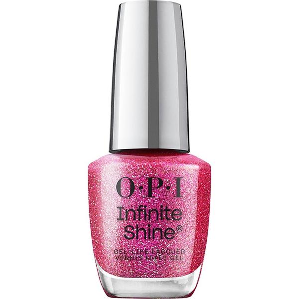 Lac de Unghii cu Efect de Gel - OPI Infinite Shine, Good Enough To Treat Collection, nuanta Candy 4 My Sweet Tart, 15 ml