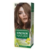Vopsea Permanenta pentru Par cu Amoniac - Loncolor Natura, nuanta 6.0 Blond Inchis, 1 pachet