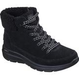 Ghete femei Skechers Glacial Ultra - Autumn Days 144206-BBK, 36, Negru