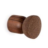 Agatatoare cuier Piece, finisaj nuc/pluta, 48x64 mm